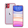 Pikkukuva 3 / 11: Baksida Skärmskydd iPhone 11 Aluminium + Titanlegerings ProGuard Roséguld