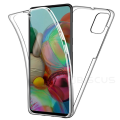 Miniatyrbilde 10 av 11: Samsung Galaxy A41 - Elegant Dubbelsidigt Silikonskal Guld