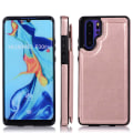 Miniatyrbilde 6 av 11: Huawei P30 Pro - Exklusivt Praktiskt Skal med Kortfack Vit