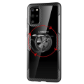 Pikkukuva 7 / 11: Stilsäkert Skyddsskal med Ringhållare - Samsung Galaxy S20 Plus Svart/Silver