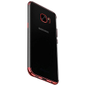Miniatyrbillede 7 af 11: Skyddande Silikonskal (FLOVEME) - Samsung Galaxy S7 EDGE Svart