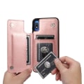 Pikkukuva 10 / 11: Smidigt Skal med Korthållare NKOBEE - Samsung Galaxy A10 Roséguld