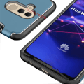 Miniatyrbilde 6 av 11: Huawei Mate 20 Lite - Robust Skyddsskal med Ringhållare Blå