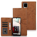 Miniatyrbild 2 av 11: Smart Plånboksfodral (2 in 1) LEMAN - Samsung Galaxy A42 Rosa