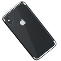 Pikkukuva 1 / 11: Elegant Skyddsskal för iPhone XS Max (Electroplated) Silver