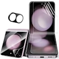 Miniatyrbild 3 av 11: Skydda Din Z Flip 6 - 4in1 Hydrogel & 2.5D Kameralinsskydd