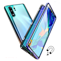 Pikkukuva 6 / 11: Härdat Glas Magnetiskt Skal - Huawei P30 Pro Grön