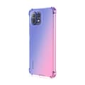 Stötdämpande FLOVEME Silikonskal - Xiaomi Mi 11 Lite Blå/Rosa