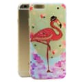 Skyddande Skal av Silikon till iPhone 6/6S (PINK FLAMINGO)