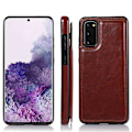 Miniatyrbillede 8 af 11: Robust Skal med Korthållare - Samsung Galaxy S20 Plus Svart