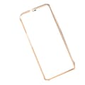 iPhone 11 Pro Max Skärmskydd 3D Aluminiumram 10-PACK Silver