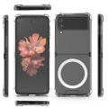 Miniatyrbilde 1 av 4: Smart Stlikonskal - Samsung Galaxy Z Flip 4 Genomskinlig