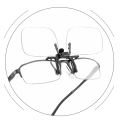Miniatyrbilde 6 av 7: Smarta Clip-On Läsglasögon med Styrka (+1,0 - +4,0) +1