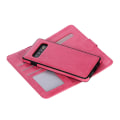 Miniatyrbilde 1 av 11: Velprodusert 2 i 1 lommebokdeksel - Samsung Galaxy S10 Plus Rosa