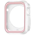 Stötdämpande Skyddsskal för iWatch Serie 1/2/3 Vit/Rosa 42mm