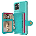 Miniatyrbillede 4 af 9: Etui med kortholder - iPhone 13 Grön