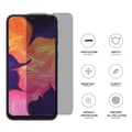 ProGuard A70 3-PACK Anti-Spy Skärmskydd 9H Screen-Fit