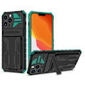 Pikkukuva 1 / 11: iPhone 13 Pro Max Plånboksfodral - Elegant Design med Militärklassat Skydd Grön