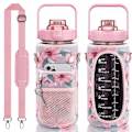 Pikkukuva 5 / 11: Hälsosam Hydration: Upptäck Vår 2L Vattenflaska med Isolerad Sleeve Rosa