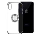 Miniatyrbilde 9 av 11: Elegant Smart Silikondeksel med Ringholder - iPhone X/XS Guld