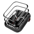 Pikkukuva 1 / 11: 3-PACK 3D Full-Glue Apple Watch Series 7/8 41/45mm Skärmskydd Transparent 41mm