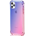 iPhone 11 Pro - Skyddande Silikonskal (FLOVEME) Blå/Rosa