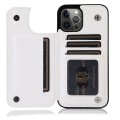 Miniatyrbild 11 av 11: NKOBEE Skal med Kortfack - iPhone 13 Pro Vit
