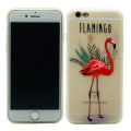 Miniatyrbillede 1 af 7: Skyddande Skal av Silikon till iPhone 6/6S Plus  (FLAMINGO)