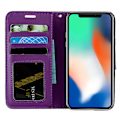 Pikkukuva 8 / 11: Elegant Plånboksfodral av NKOBEE för iPhone XS Max Blå Blå