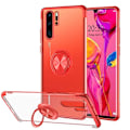 Pikkukuva 4 / 11: Skyddande Silikonskal med Ringhållare - Huawei P30 Pro Svart