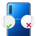 Pikkukuva 4 / 7: Samsung Galaxy A7 2018 - Floveme Silikonskal (RUFF-GRIP) Transparent/Genomskinlig