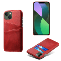 Pikkukuva 1 / 10: Praktiskt Skal med Kortfack - iPhone 14 Plus Röd