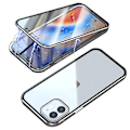 Pikkukuva 1 / 11: Magnetiskt Dubbelskal - iPhone 12/12 Pro Silver