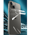 Pikkukuva 7 / 11: 3-PACK iPhone 13 Mini Hydrogel Baksida Skärmskydd 0,3mm Transparent/Genomskinlig