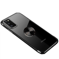 Miniatyrbillede 1 af 11: Glat FLOVEME etui med ringholder - Samsung Galaxy A41 Svart