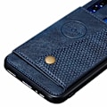 Pikkukuva 6 / 11: Huawei P Smart Z - Genomtänkt Skal med Kortfack Mörkblå