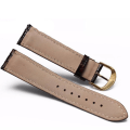Pikkukuva 4 / 4: Stilsäkert Topp Kvalitet Klockarmband ÄKTA LÄDER Svart 22MM