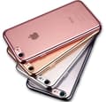 iPhone 7 - Elegant Exklusivt Smart Silikonskal från LEMAN Silver/Grå