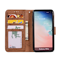 Miniatyrbillede 1 af 11: 2 in 1 Smart Plånboksfodral - Samsung Galaxy S10e Brun