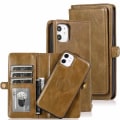 Miniatyrbillede 1 af 11: iPhone 11 - Plånboksfodral Brun