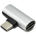 Miniatyrbilde 2 av 8: Type-C 2-1 Mini Adapter Laddare Svart