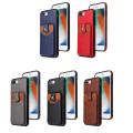 Pikkukuva 8 / 11: Smidigt Skal med Kortfack - iPhone 7 Plus Röd