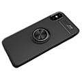 Pikkukuva 1 / 11: iPhone XR - Skal med Ringhållare Svart/Svart