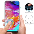 Pikkukuva 10 / 11: 2-PACK Skärmskydd Standard HD 0,3mm Samsung Galaxy A70 Transparent
