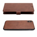 Pikkukuva 11 / 11: Kätevä 2-in-1 lompakkokotelo (HANMAN) - iPhone X/XS Blå