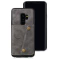 Samsung Galaxy S9 - Skal med Korthållare Grå
