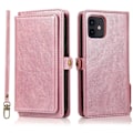 Pikkukuva 3 / 11: Kätevä 2-in-1 lompakkokotelo - iPhone 12 Mörkblå
