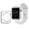 Miniatyrbillede 3 af 5: Stötdämpande Apple Watch Series 1/2/3 Silikonskal Transparent/Genomskinlig 38mm