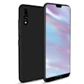 Miniatyrbilde 4 av 11: Matt Stilsikkert Silikondeksel - Huawei P20 Pro Blågrön
