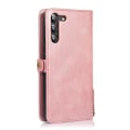 Pikkukuva 9 / 11: Smidigt Plånboksfodral - Samsung Galaxy S22 Roséguld